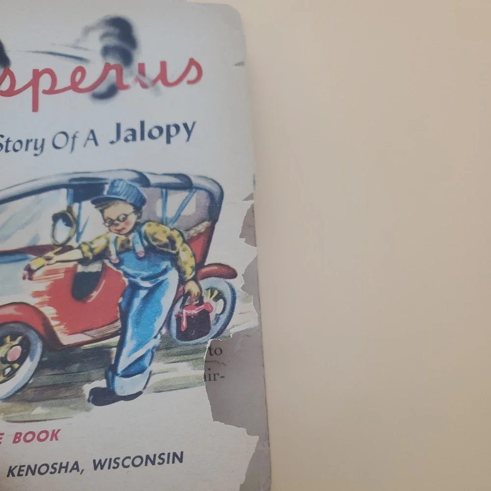 Hesperus Vintage Bonnie Book Story of a Jalopy 1954 Guy Parker‎ RARE HC